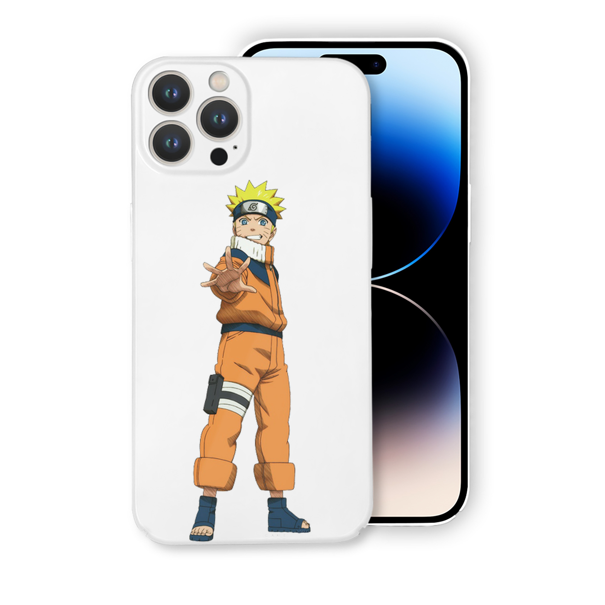 （画像用） NARUTO -ナルト- うずまき ナルト Uzumaki Naruto 【iPhone 14シリーズ対応】ハードケース